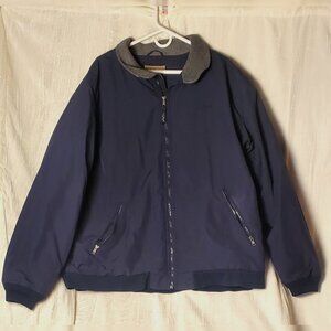 Vintage Men's LL BEAN Jacket Size XXL TALL Full Zip Lined Warm Up style OUF44